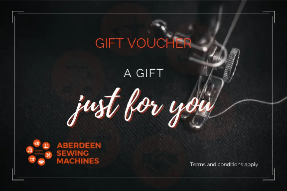 Aberdeen Sewing Gift Voucher - £10 Domestic