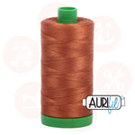 Aurifil 40Wt Cotton Mako Thread -Cinnamon Mk40Sp-2155 Domestic