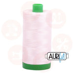 Aurifil 40Wt Cotton Mako Thread - Fairy Floss Mk40Sp-6723 Domestic