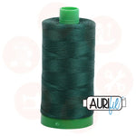 Aurifil 40Wt Cotton Mako Thread - Forest Green Mk40Sp-4026 Domestic