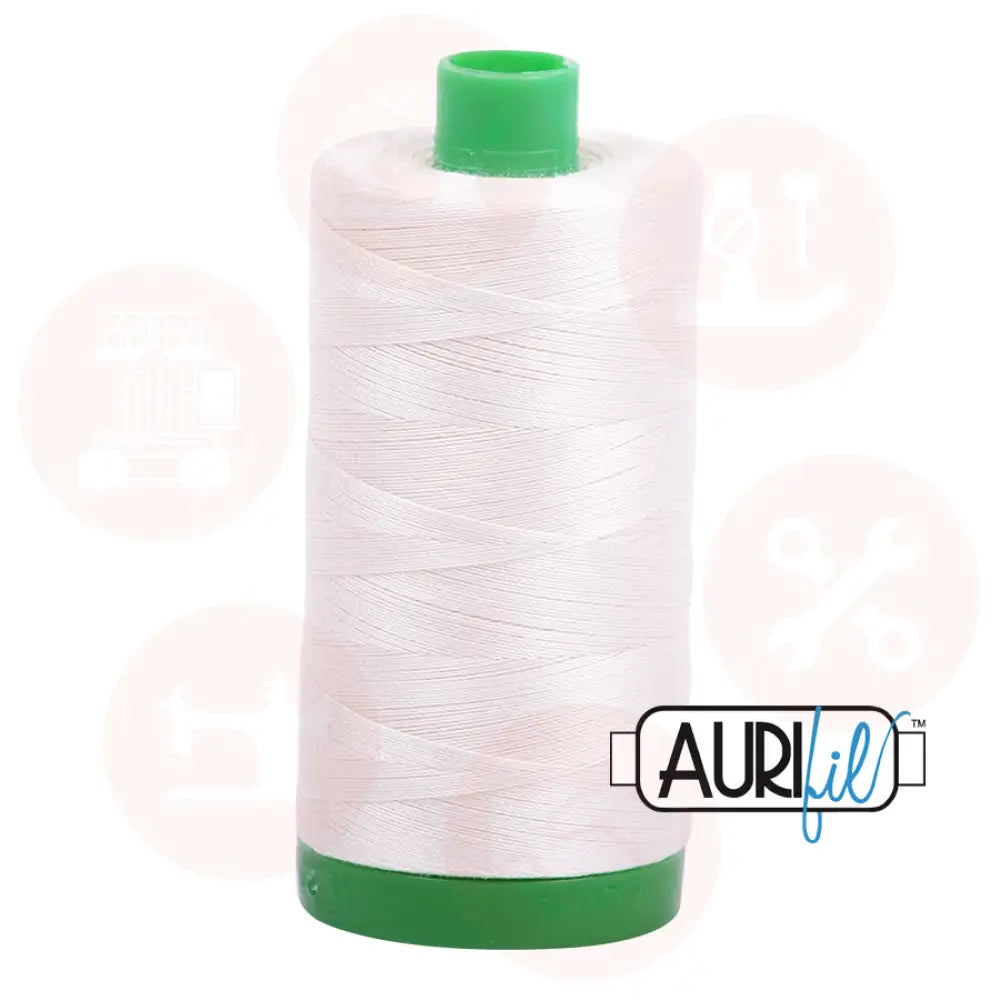 Aurifil 40Wt Cotton Mako Thread -Muslin Mk40Sp-2311 Domestic