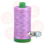 Aurifil 40Wt Cotton Mako Thread -Varigated French Lilac Mk40Sp-3840 Domestic