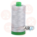 Aurifil 40Wt Cotton Mako Thread -Varigated Silver Moon Mk40Sp-4060 Domestic