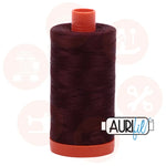 Aurifil 50Wt Cotton Mako Thread Dark Wine Mk50Sp-2468 Domestic