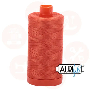 Aurifil 50Wt Cotton Mako Thread Dusty Orange Mk50Sp-1154 Domestic