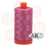 Aurifil 50Wt Cotton Mako Thread -Dusty Rose Mk50Sp-2452 Domestic