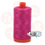 Aurifil 50Wt Cotton Mako Thread Fuchsia Mk50Sp-4020 Domestic