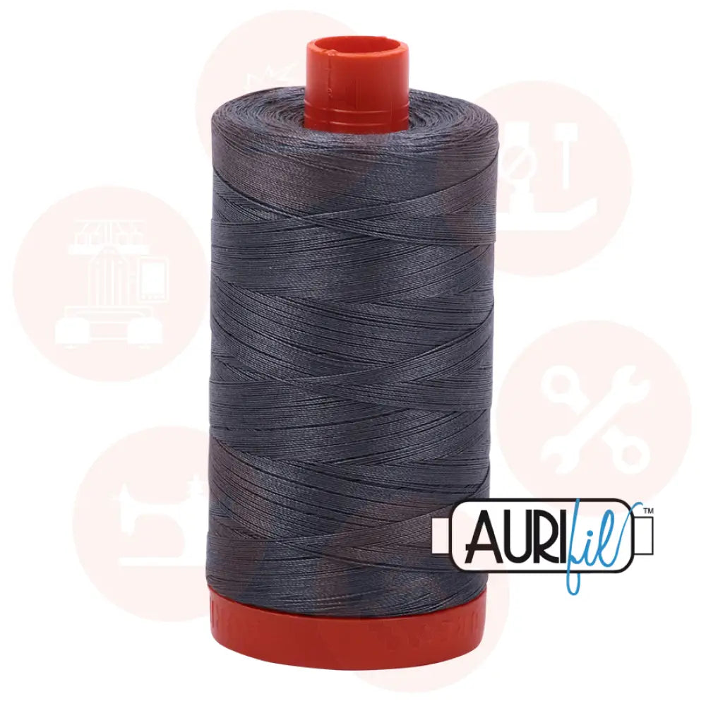 Aurifil 50Wt Cotton Mako Thread -Jedi Mk50Sp-6736 Domestic