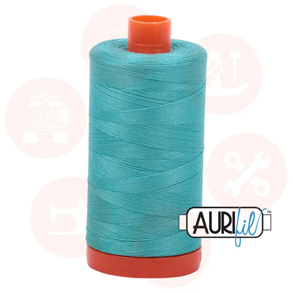 Aurifil 50Wt Cotton Mako Thread Light Jade Mk50Sp-1148 Domestic