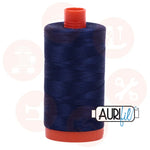 Aurifil 50Wt Cotton Mako Thread Midnight Mk50Sp-2745 Domestic