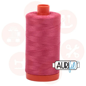 Aurifil 50Wt Cotton Mako Thread -Peony Mk50Sp-2440 Domestic