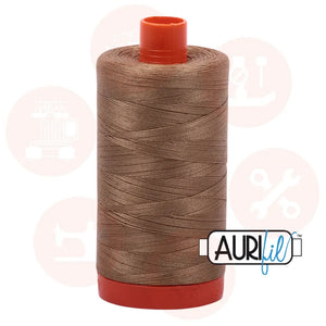 Aurifil 50Wt Cotton Mako Thread Toast Mk50Sp-6010 Domestic