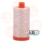 Aurifil 50Wt Cotton Mako Thread -Varigated Bari Mk50Sp-4651 Domestic