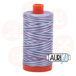 Aurifil 50Wt Cotton Mako Thread Varigated Berrylicious Mk50Sp-4647 Domestic