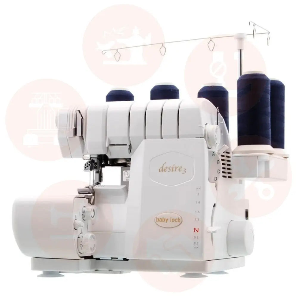 Baby Lock Desire 3 Ble 5-3 Combined Coverstitch & Overlock Domestic