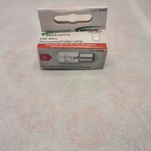 Bell Lighting Sbc/Ba15 Bayonet Sewing Machine Bulb 240V 15W Domestic Parts