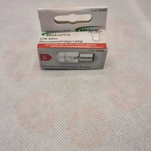 Bell Lighting Sbc/Ba15 Bayonet Sewing Machine Bulb 240V 15W Domestic Parts