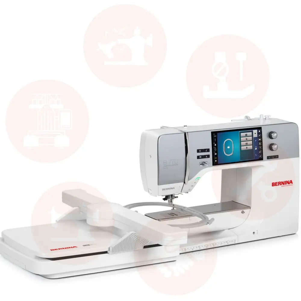 Bernina 770Qe Plus Sewing And Embroidery Machine Domestic