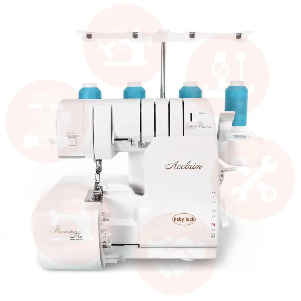 Baby Lock Acclaim Ble S4 Overlocker Domestic