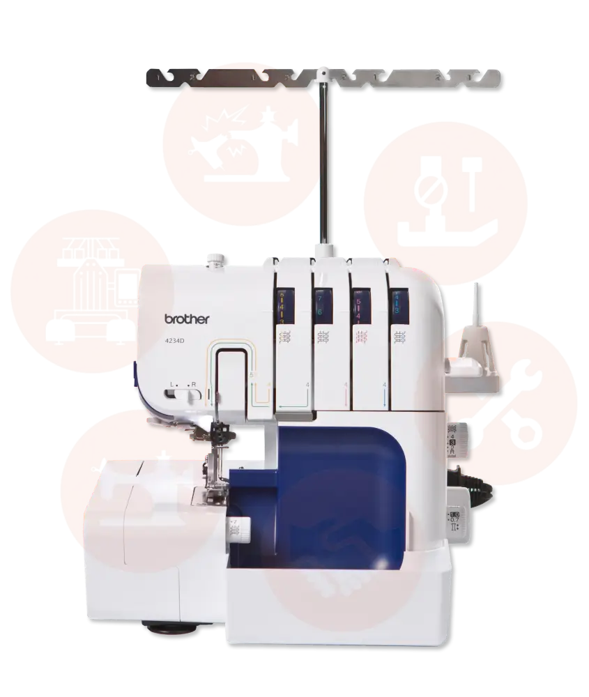 Brother 4234D Overlocker Domestic