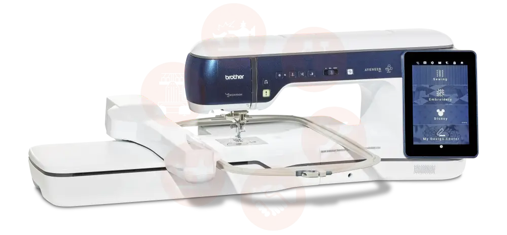 Brother Aveneer Ev1 Sewing Quilting And Embroidery Machine Domestic