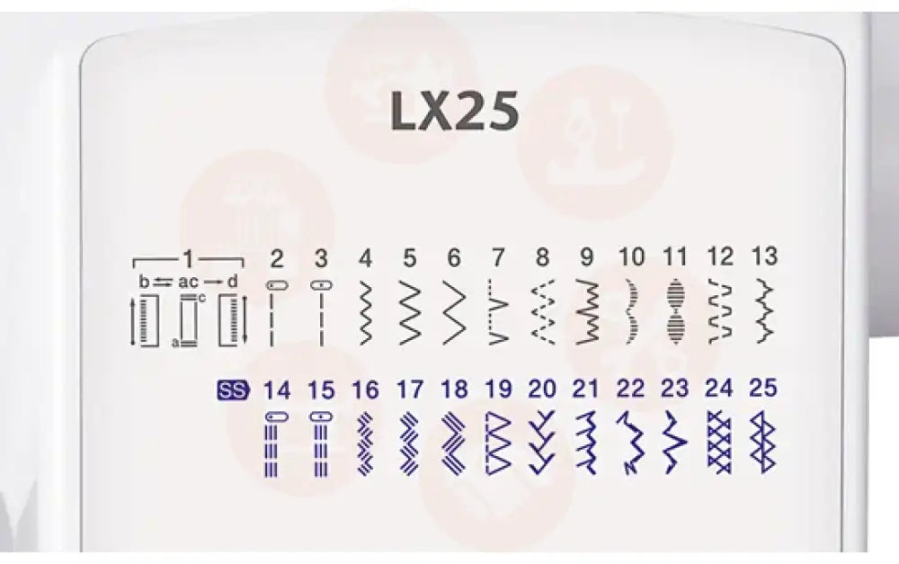 Brother Lx25 Sewing Machine Domestic