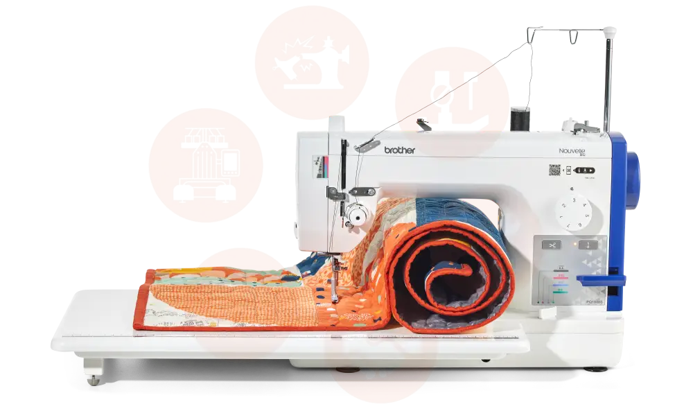 Brother Pq1600S Single Stitch Sewing Machine Domestic