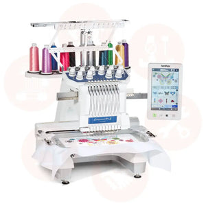 Brother Pr1055X 10 Needle Embroidery Machine Domestic