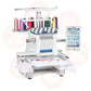Brother Pr1055X Embroidery Machine + Cylinder Frame Prcl1 Domestic
