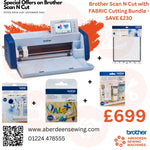 Brother Sdx2250D Scan N Cut With (Fabric Cutting Bundle) Domestic