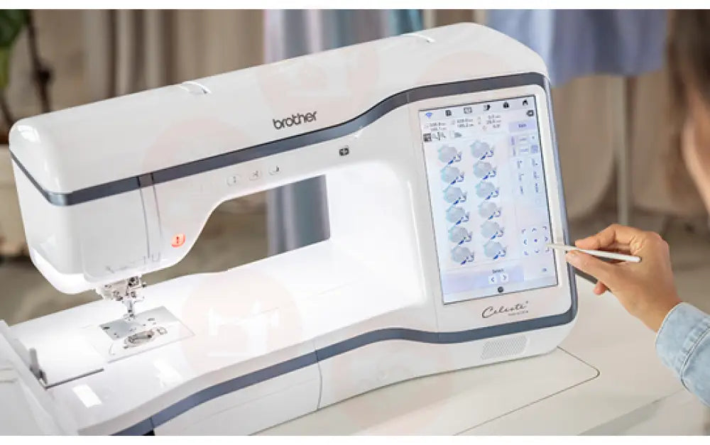 Celeste Innov-is CX1e embroidery machine