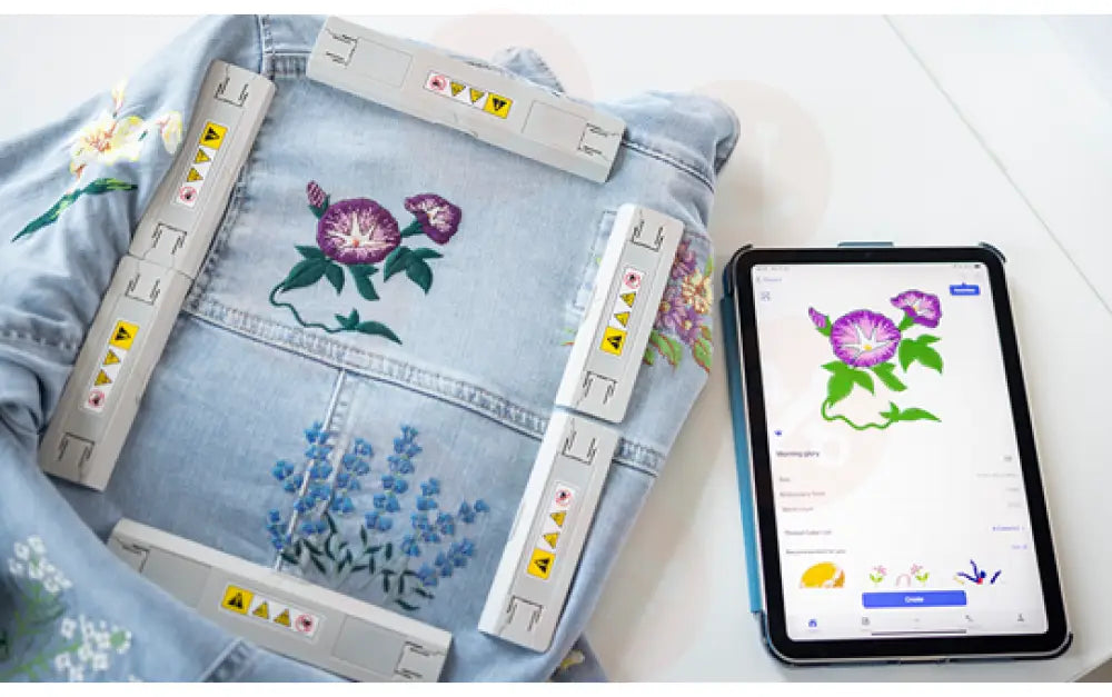 Celeste Innov-is CX1e embroidery machine