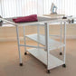 Compact Hi-Lo Adjustable Craft Table White UNITED KINGDOM