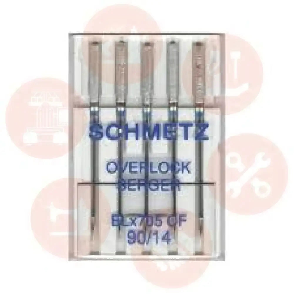 El705B5X90 Schmetz Double Scarf Size 90 Pack Of 5 Needles Carded El705Cf Domestic Parts