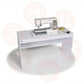 Elements Sewing Table (Model 201) White UNITED KINGDOM