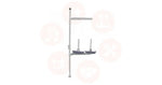 Fpl-2A 2 Spool Cotton Stand White Without Base Industrial Parts