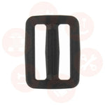 G464825\34 Trimits Buckle: Plastic Strap Slider: 25Mm: Black Bag Making Supplies