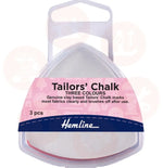 H250 Tailors Chalk: Assorted Colours: Triangle: Pack of 3 CHALK