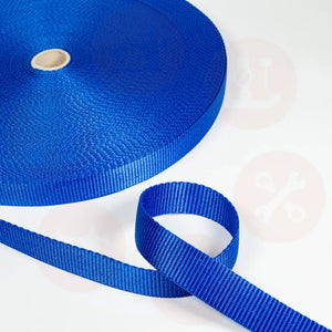 Hbi/10/Royal 25Mm Polypropylene Webbing Sold By The Meter Webbing