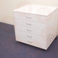 Horn 5-Drawer Unit – Modular Sewing Storage with Extendable Work Area White UNITED KINGDOM