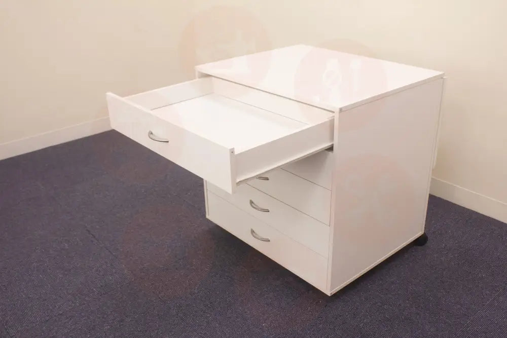 Horn 5-Drawer Unit – Modular Sewing Storage with Extendable Work Area White UNITED KINGDOM
