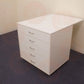 Horn 5-Drawer Unit – Modular Sewing Storage with Extendable Work Area White UNITED KINGDOM