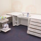 Horn 5-Drawer Unit – Modular Sewing Storage with Extendable Work Area White UNITED KINGDOM