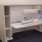 Horn 860 Modular Sewing Cabinet with Electric Lift & SuperMaxi Opening White