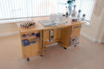 Horn GEMINI Sewing Cabinet with Long-Lifter Opening Air-Lift Mechanism & Door Storage Bins UNITED KINGDOM