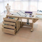 Horn Super Q Sewing Cabinet with Maxi Air-Lifter & Mobile Storage Caddy UNITED KINGDOM