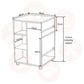 Horn’s Craft Cube Organiser White UNITED KINGDOM