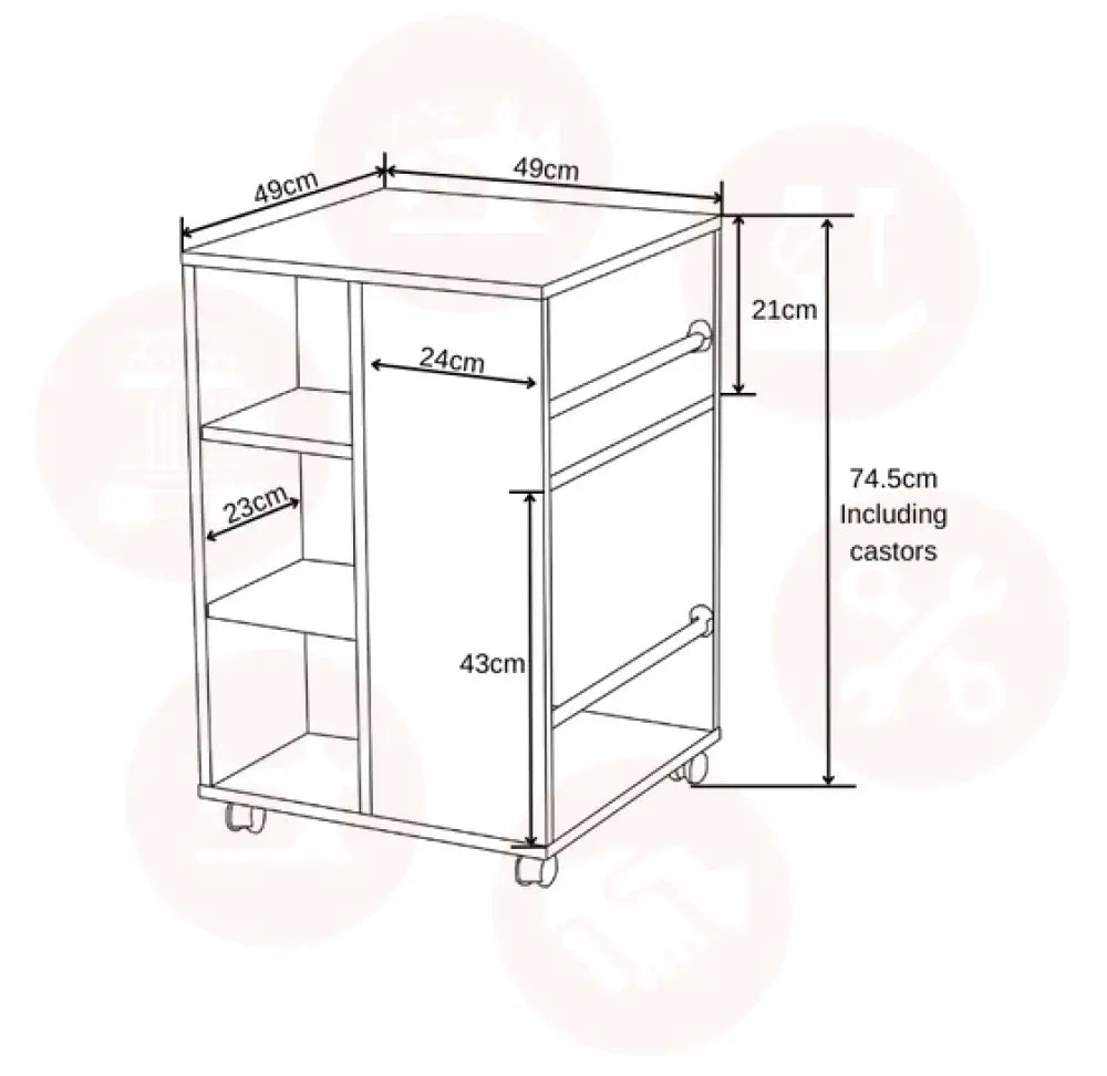 Horn’s Craft Cube Organiser White UNITED KINGDOM