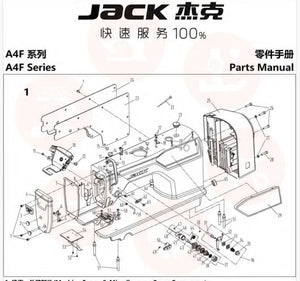 Jack A4F - Parts Book