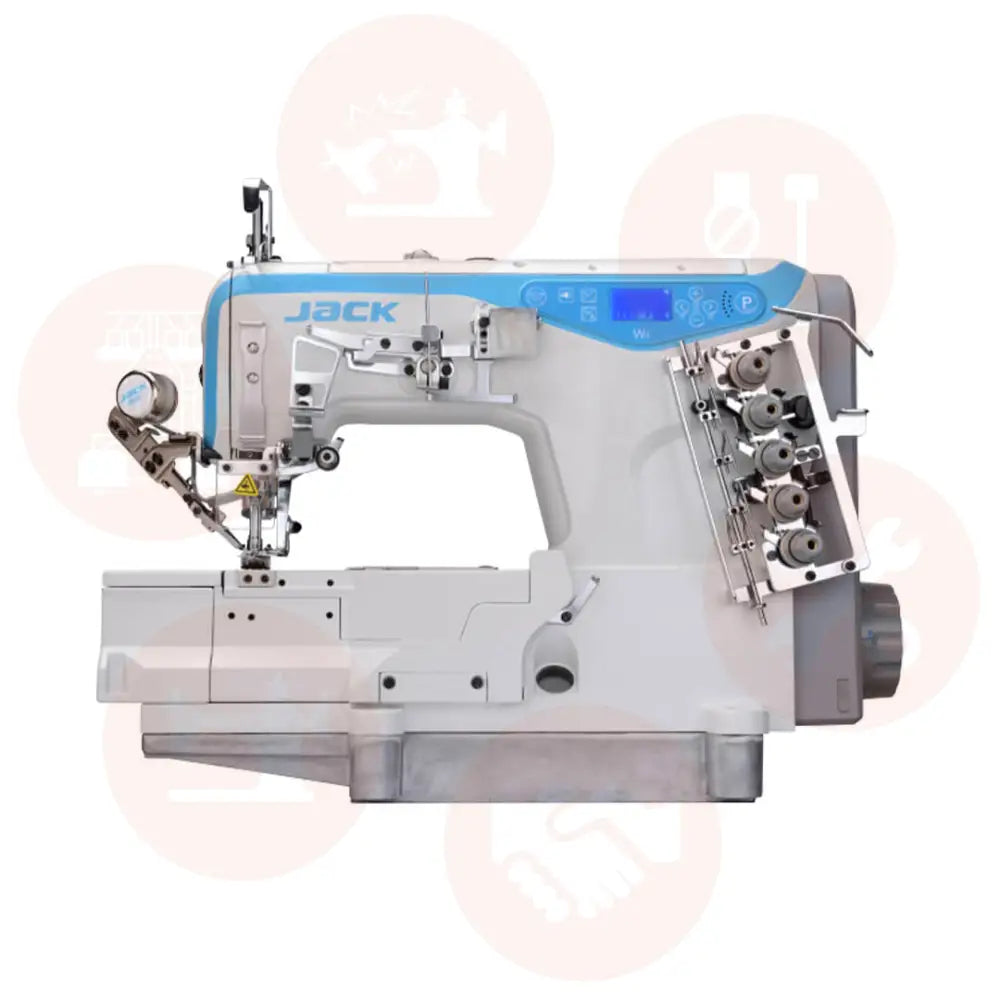 Jack W4-D-01Gbx356 3N 5.6Mm Flatbed Coverstitch Machine Industrial